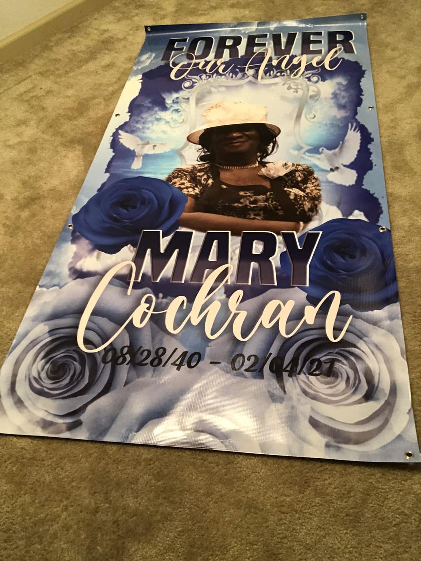 Custom Grave Blanket