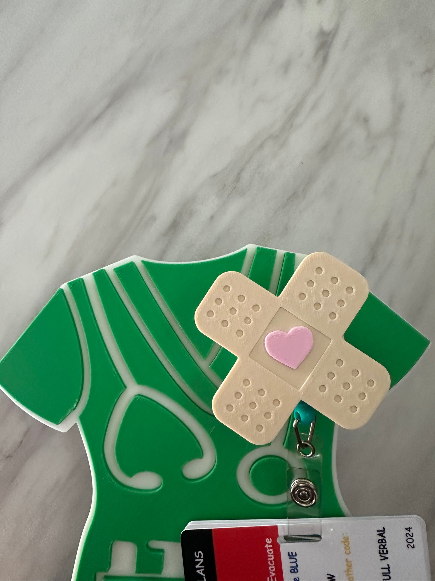 Bandaid Badge Reel