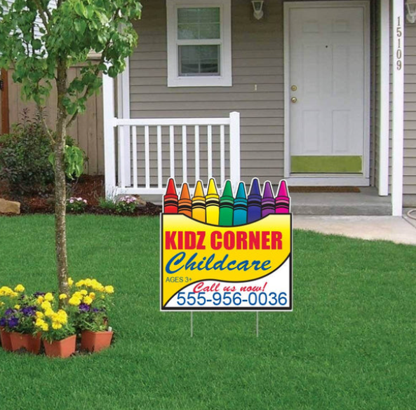 Die-Cut Yard Signs