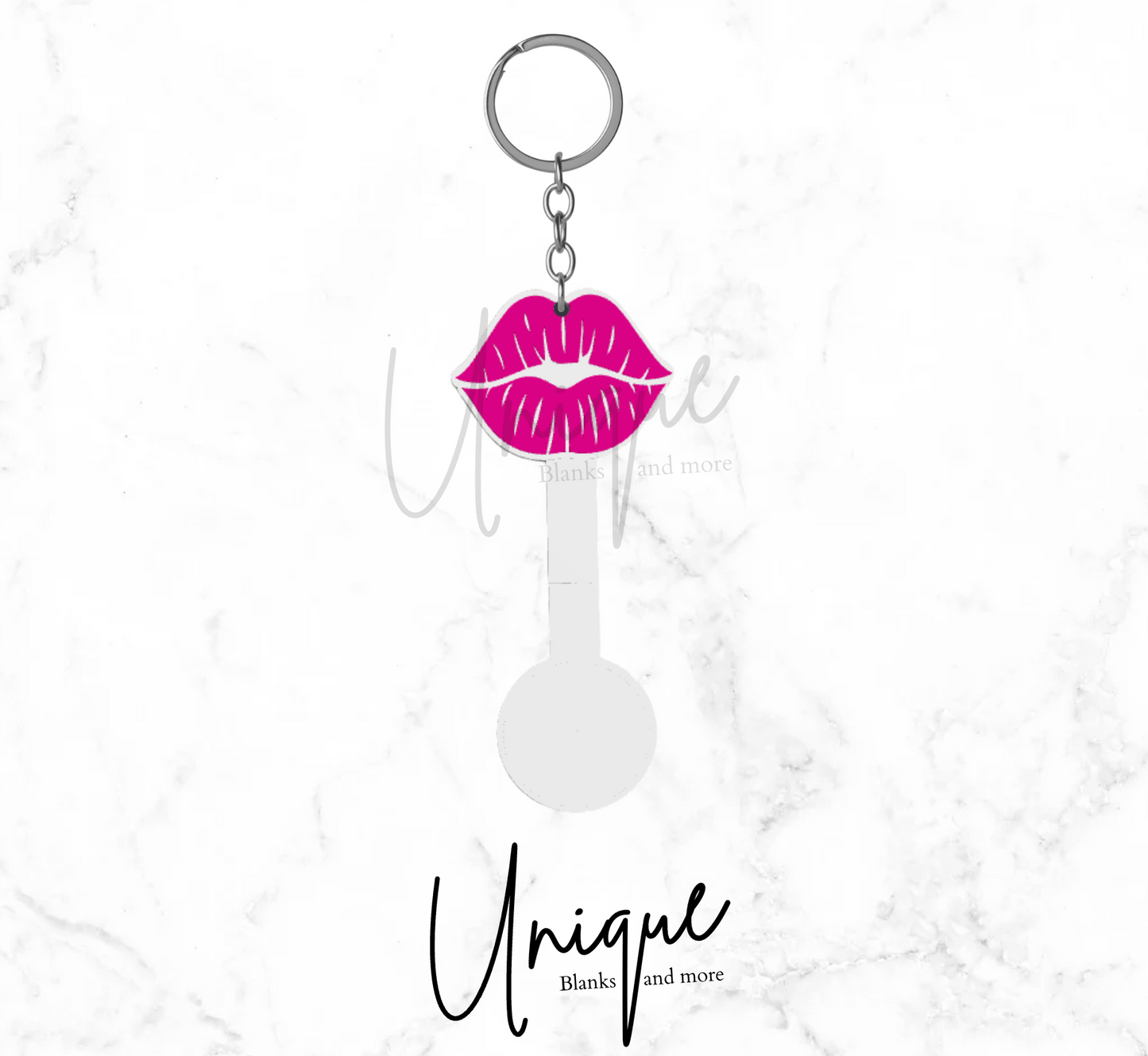 Lips Aldi Quarter Keychain