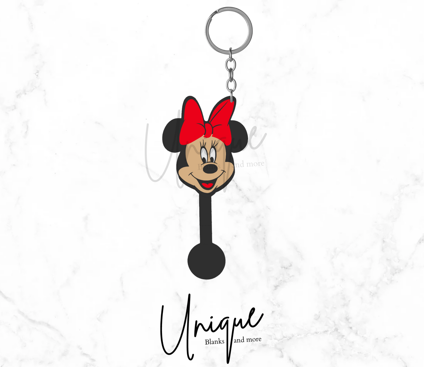 Mouse Aldi Quarter Keychain