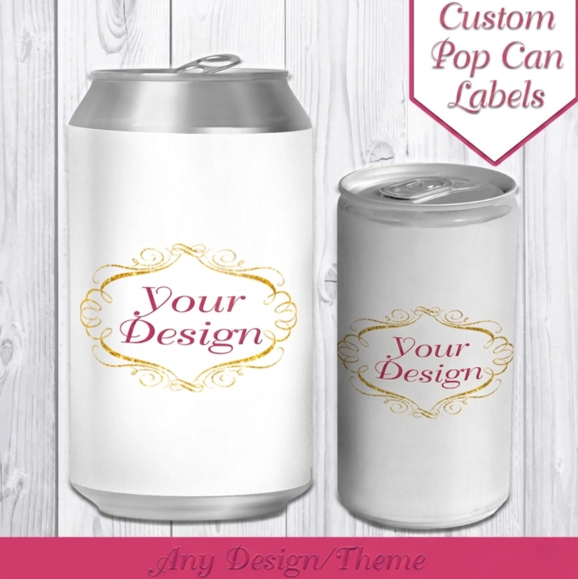 Pop Can Labels