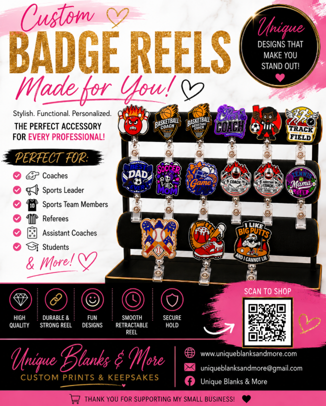 Sports Badge Reel