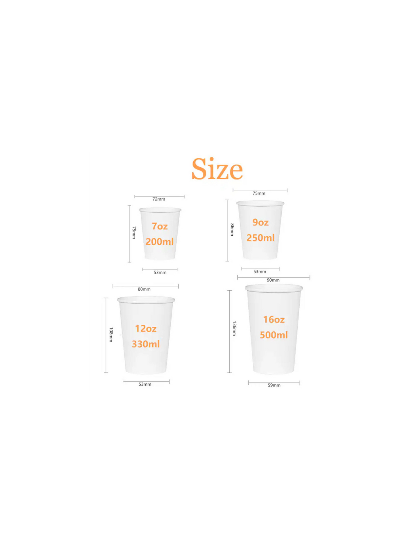 Custom Styrofoam Cups
