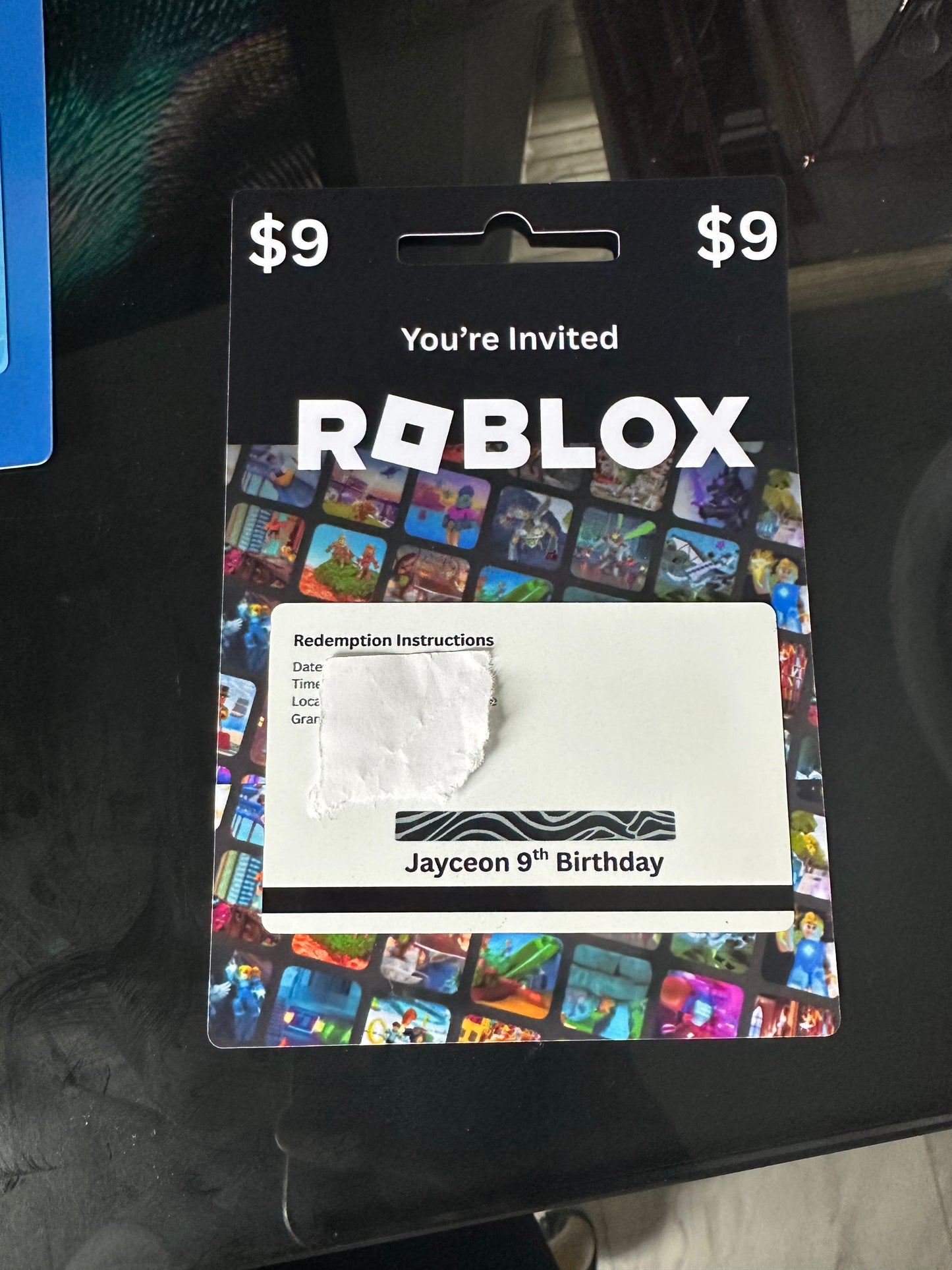 Gift Card Invite