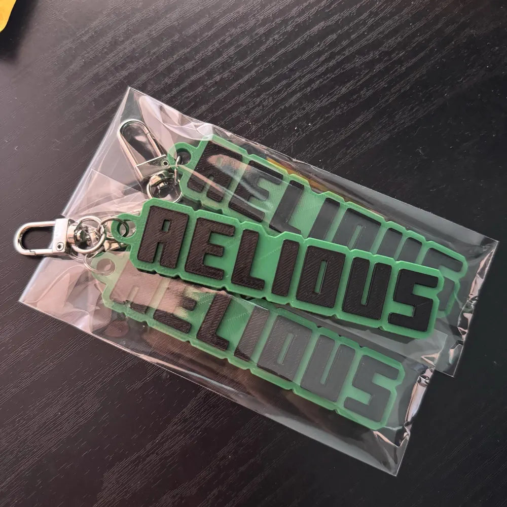 3D Name Keychain