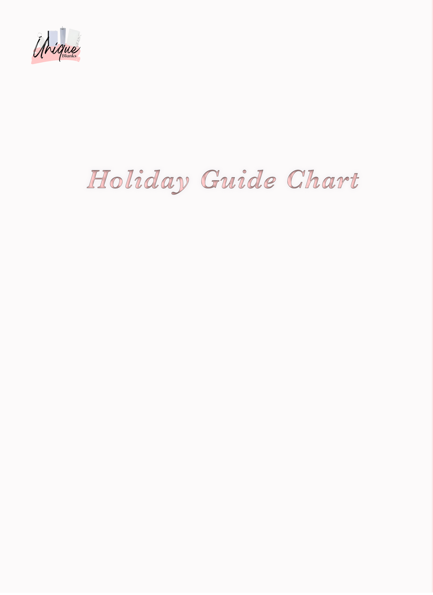Holiday Guide