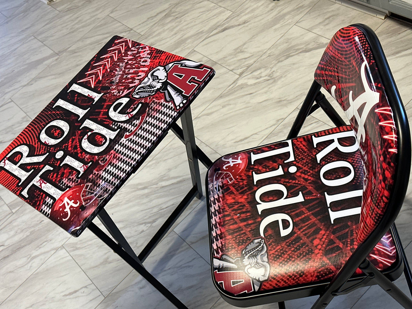 Custom Sports Table & Chair set