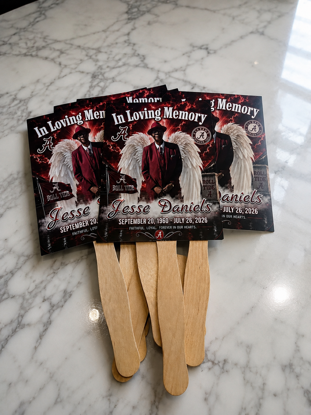 Memorial Hand Fans