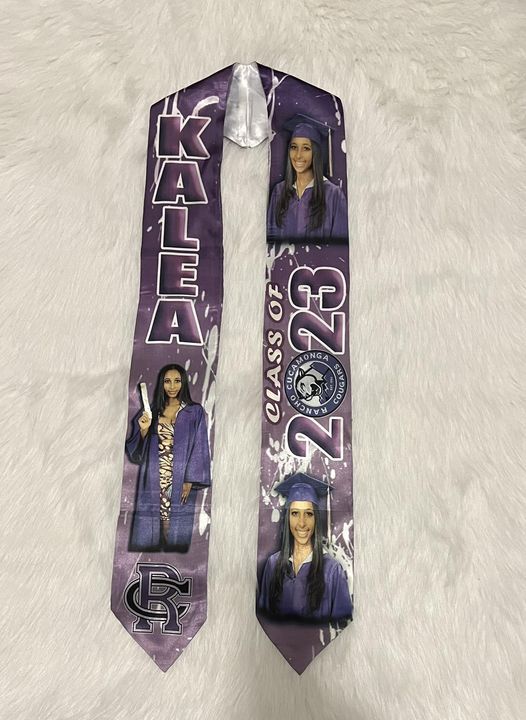 Custom Graduation Stole