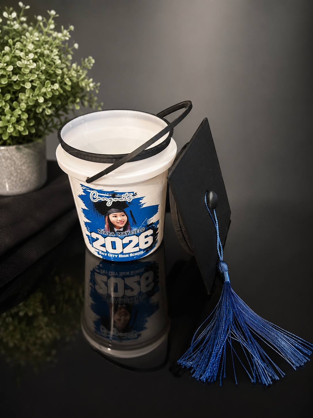 Grad Party Favor Bucket