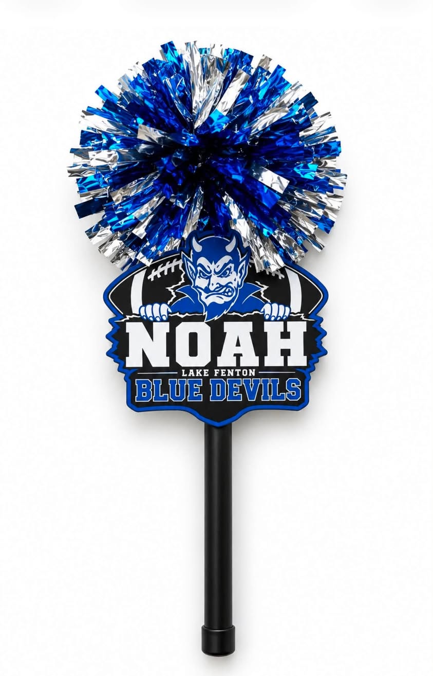 Custom Spirit Stick – Personalized Cheer Sign