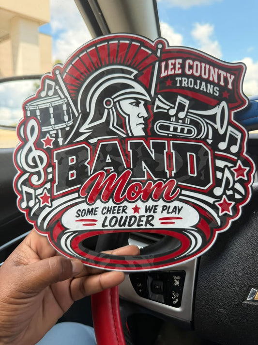 Sports Hand Fan for Game Day & School Spirit