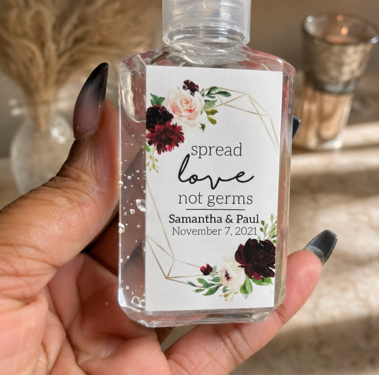 Hand Sanitizer Labels