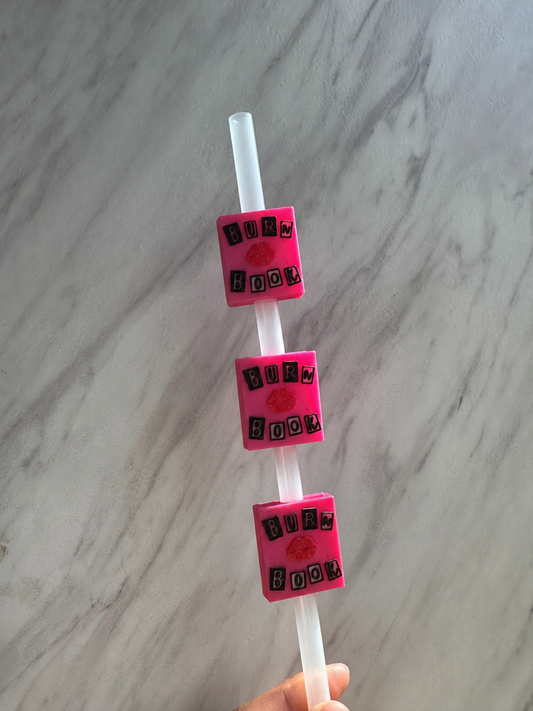 Burn Book Straw Topper