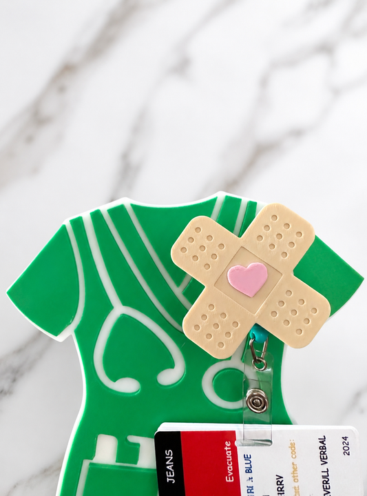 Bandaid Badge Reel