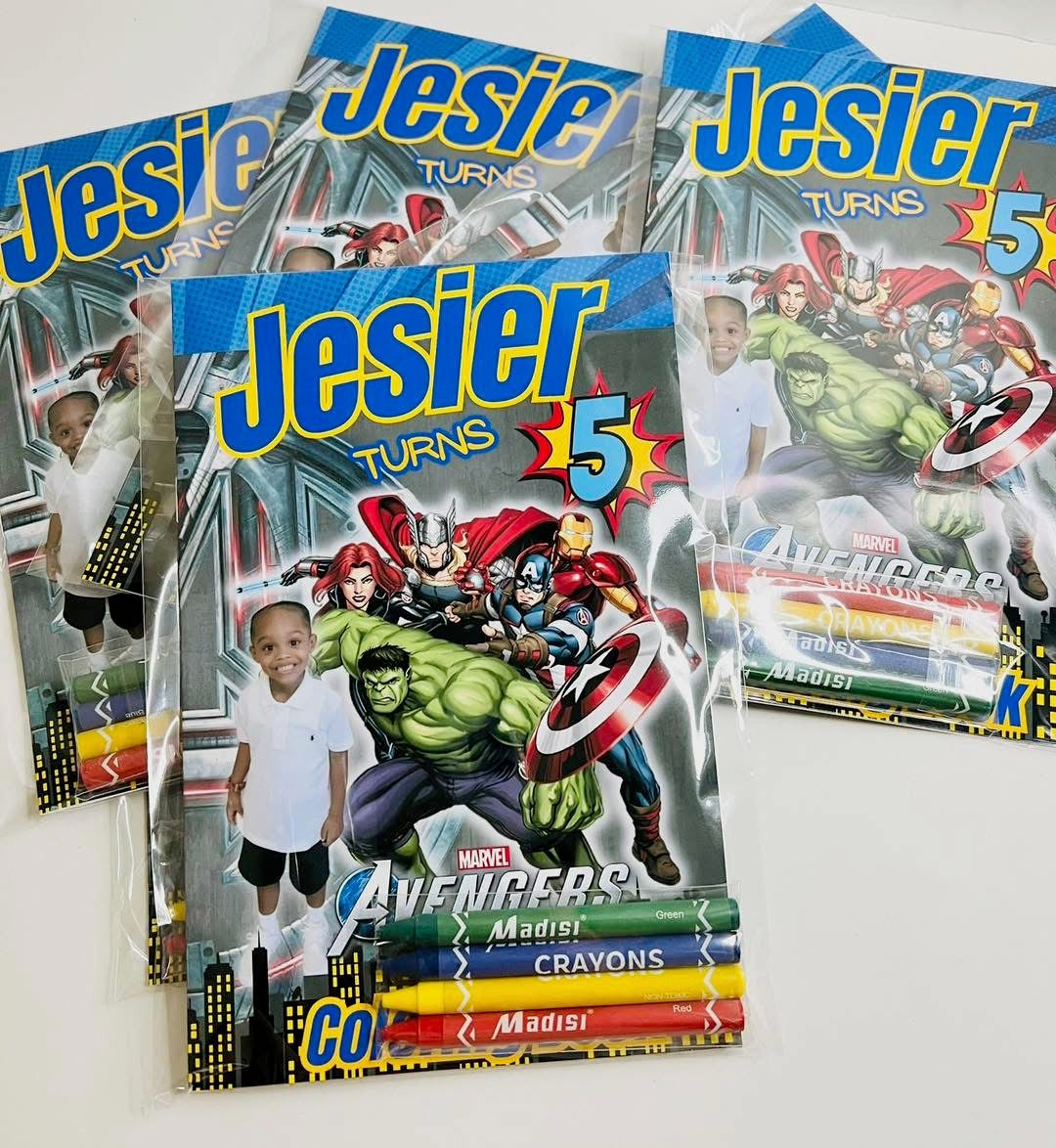 Custom Coloring Book