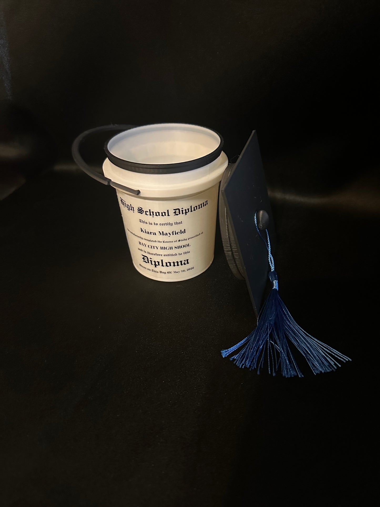 Grad Party Favor Bucket