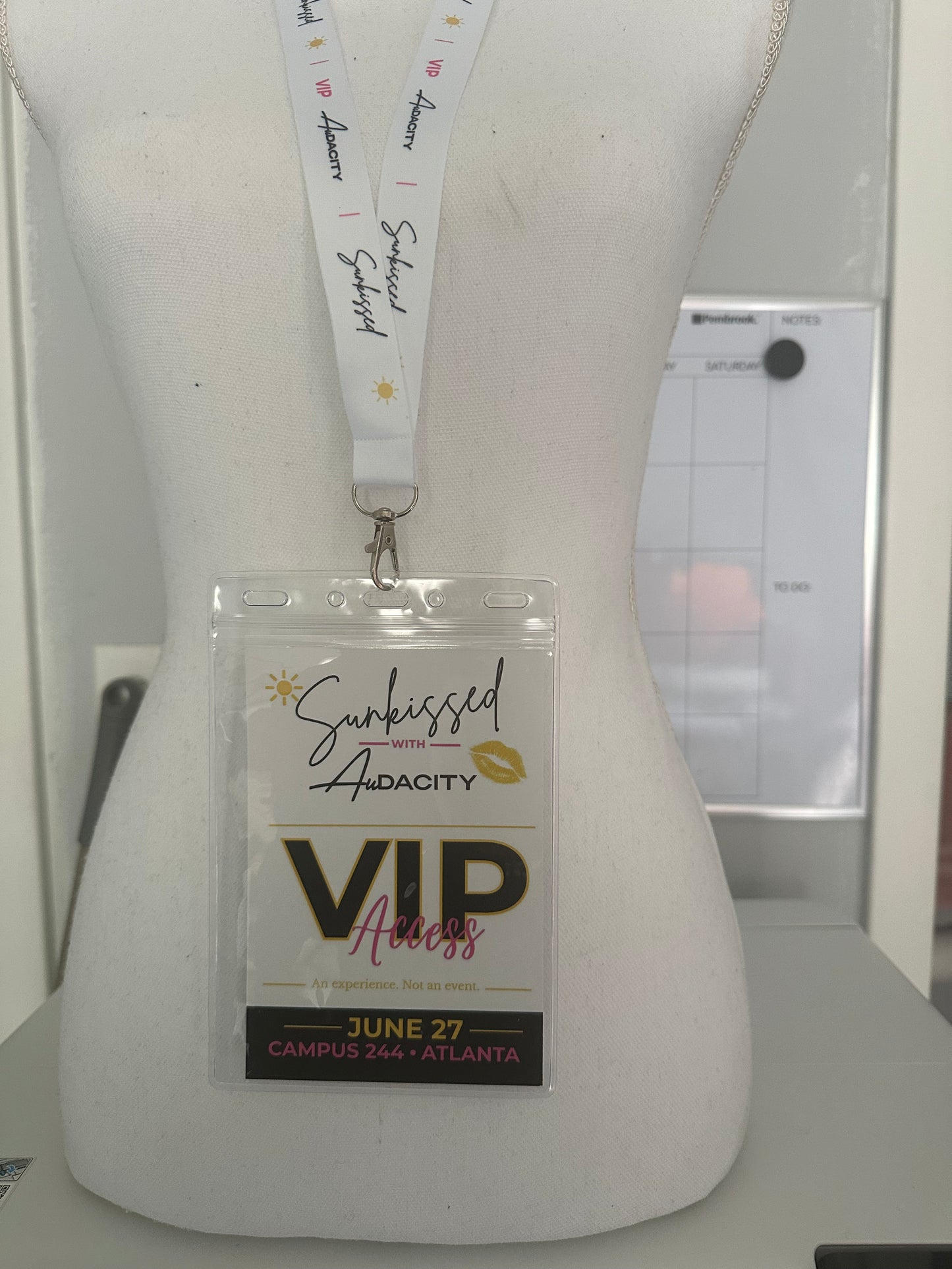 VIP Printed Badge Badge