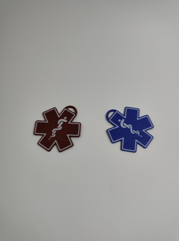 Emergency Scan Keychain