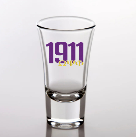 Greek Shot Glasses Wrap