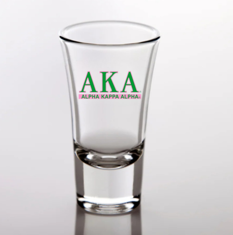 Greek Shot Glasses Wrap