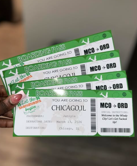 Custom Boarding Passes