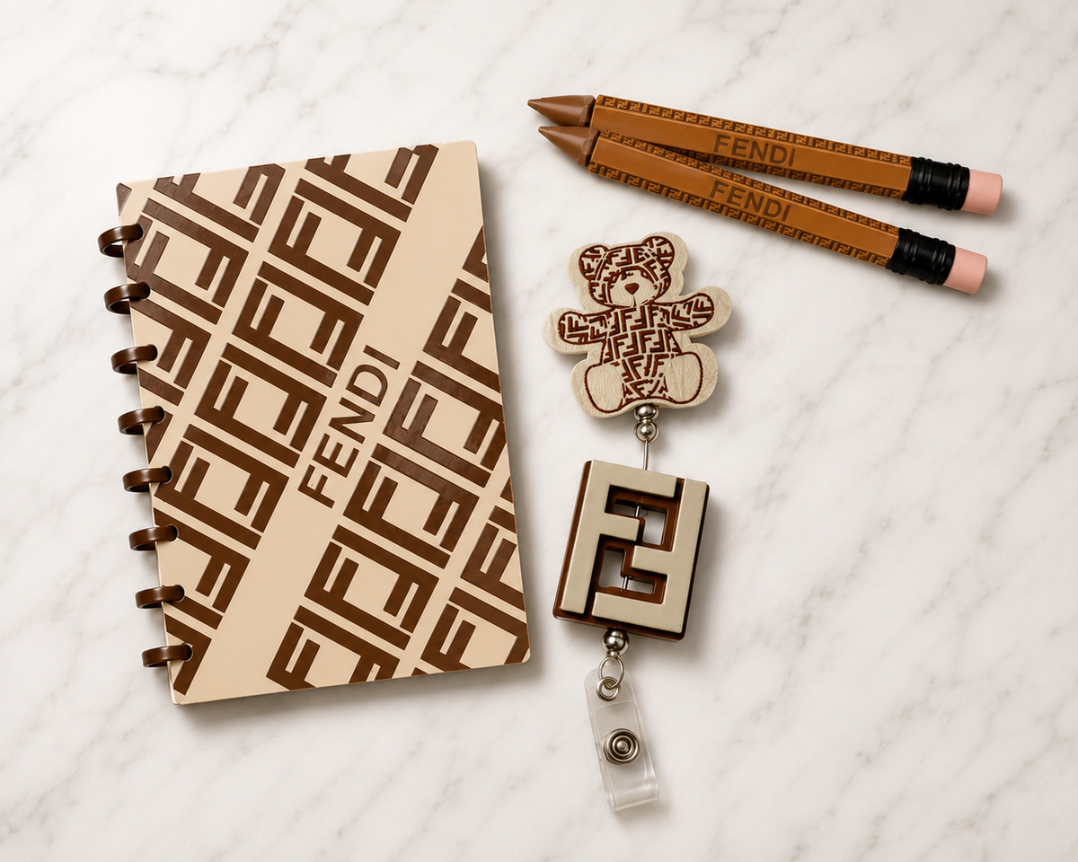 Luxury Refillable Disc-Bound Notebook Set
