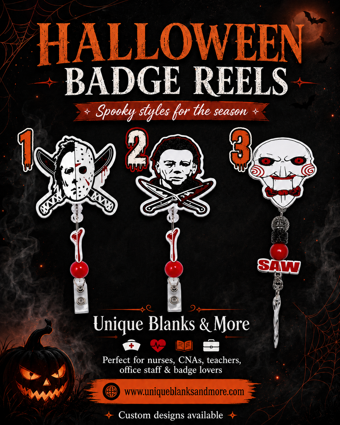 Halloween Badge Reel