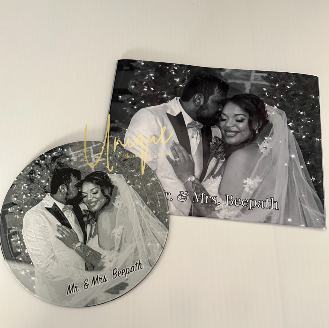 Custom 3D Vinyl Record Display with NFC Tag