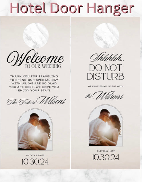 Custom Door Hanger