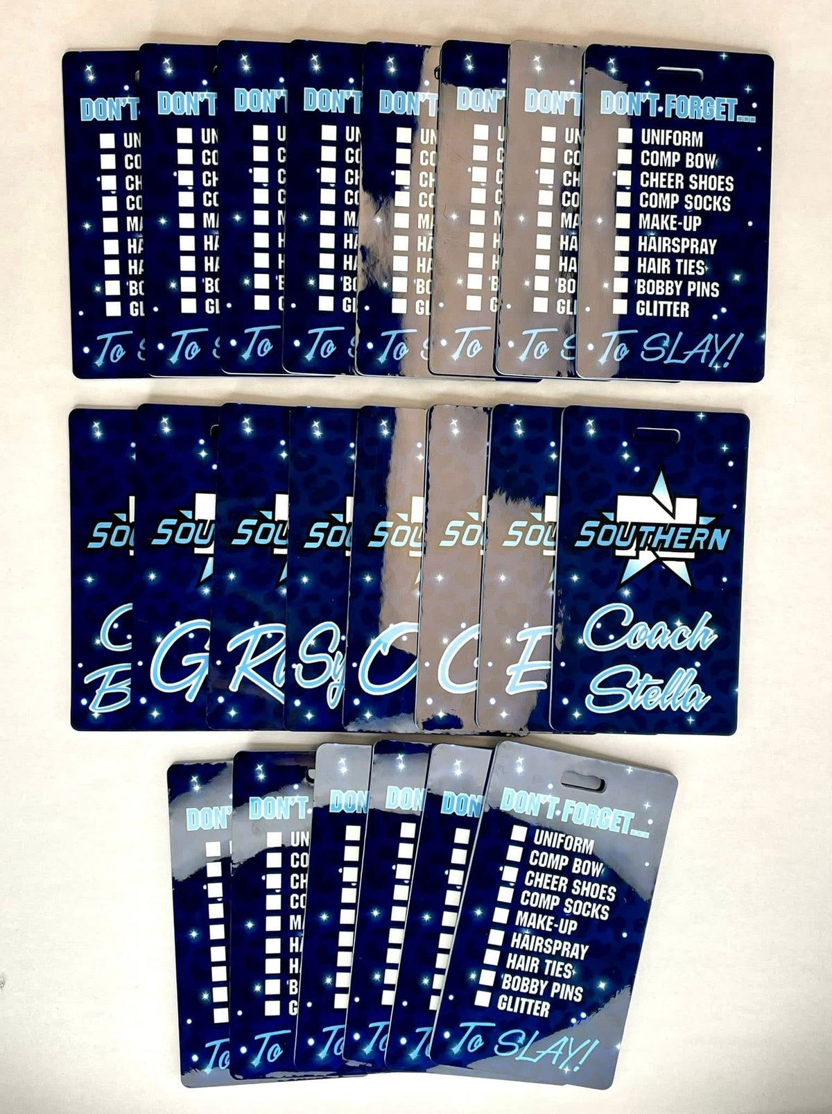Custom Duffle Bag Tags | Personalized Sports ID Tags