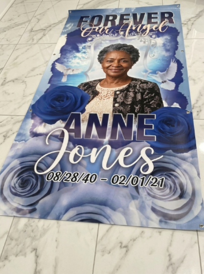 Custom Grave Blanket | Personalized Memorial Gift