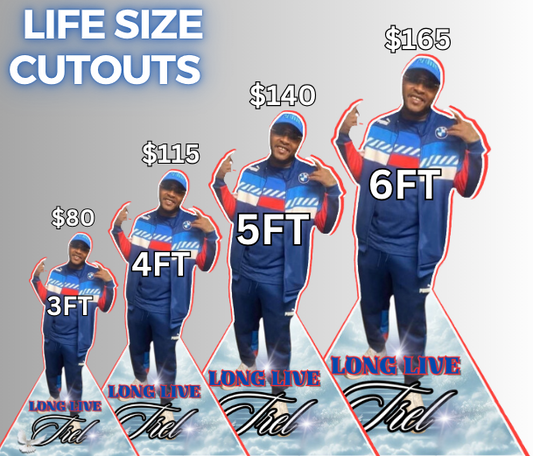 Custom Life-Size Cardboard Cutouts | Photo Standees