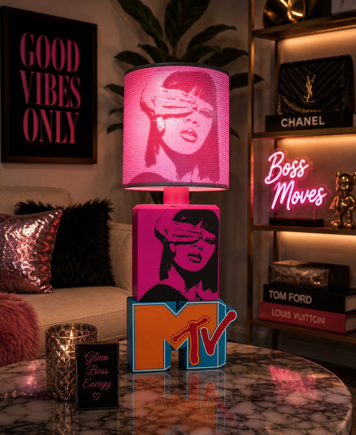 Custom Photo Lamp – Personalized Logo Night Light