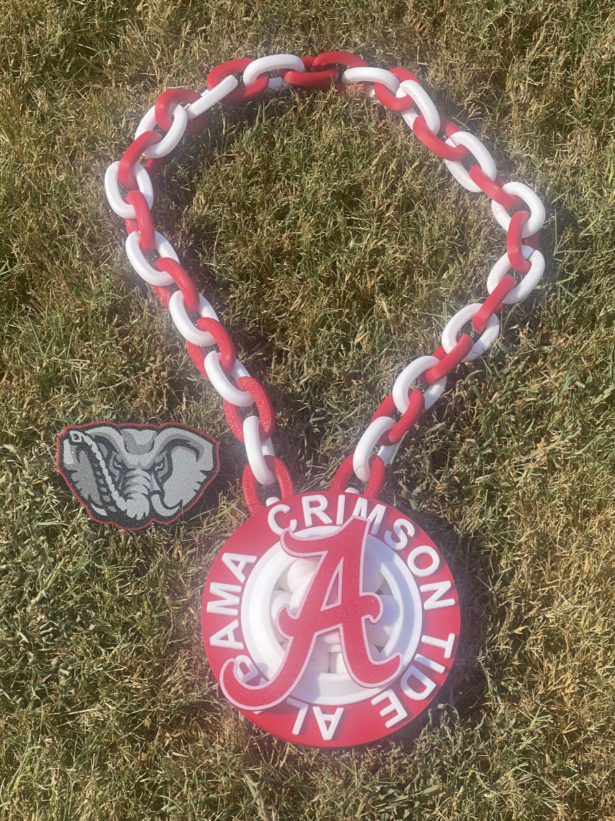 Custom Spinning Fan Chain with Logo | Sports Spirit