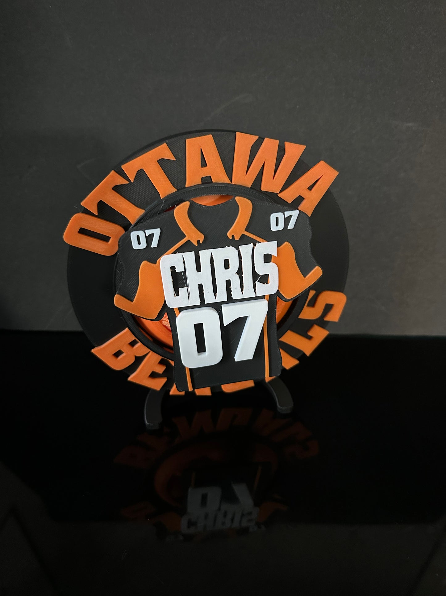 Custom Spinning Fan Chain with Logo | Sports Spirit