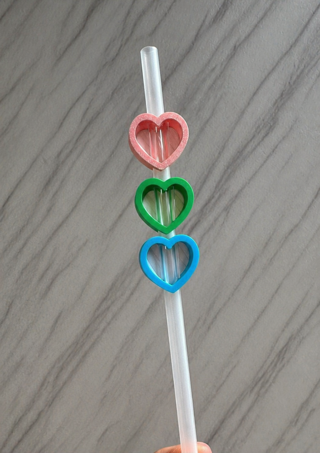 Heart Straw Topper
