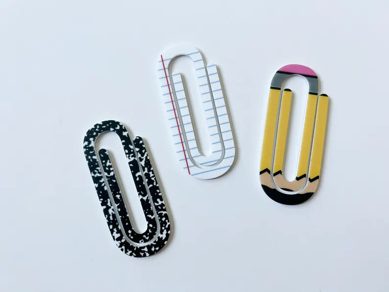 Jumbo Paperclip Bookmark (3)