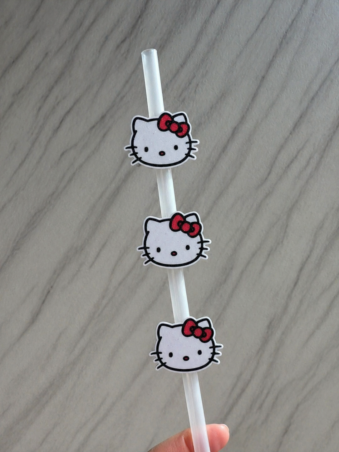 Kitty Straw Topper