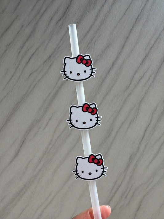 Kitty Straw Topper