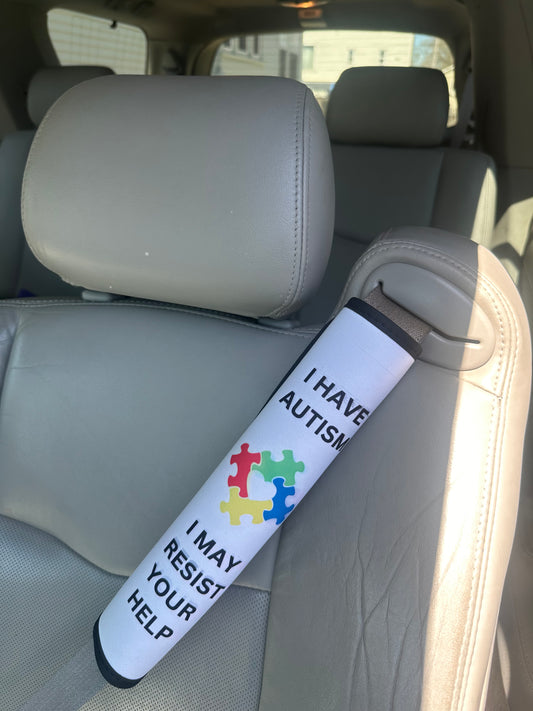 Medical Alert Seatbelt Cover