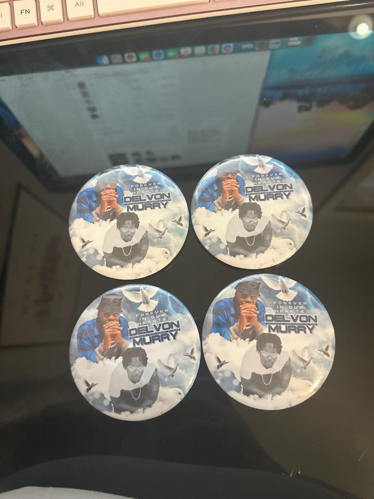 Memorial Photo Buttons | Funeral & Memorial Keepsake