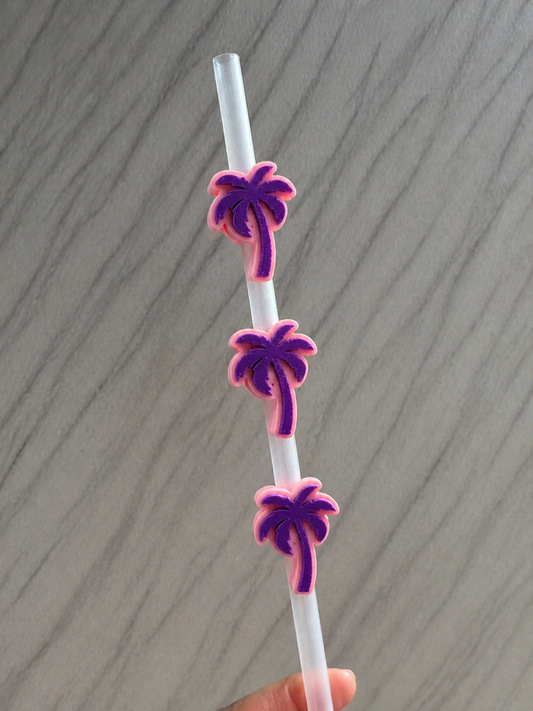 Palm Tree Straw Topper
