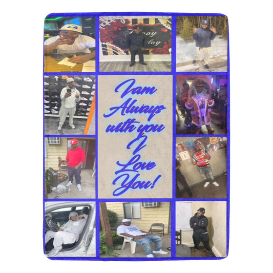 Custom Memorial Blanket | Personalized Keepsake Gift