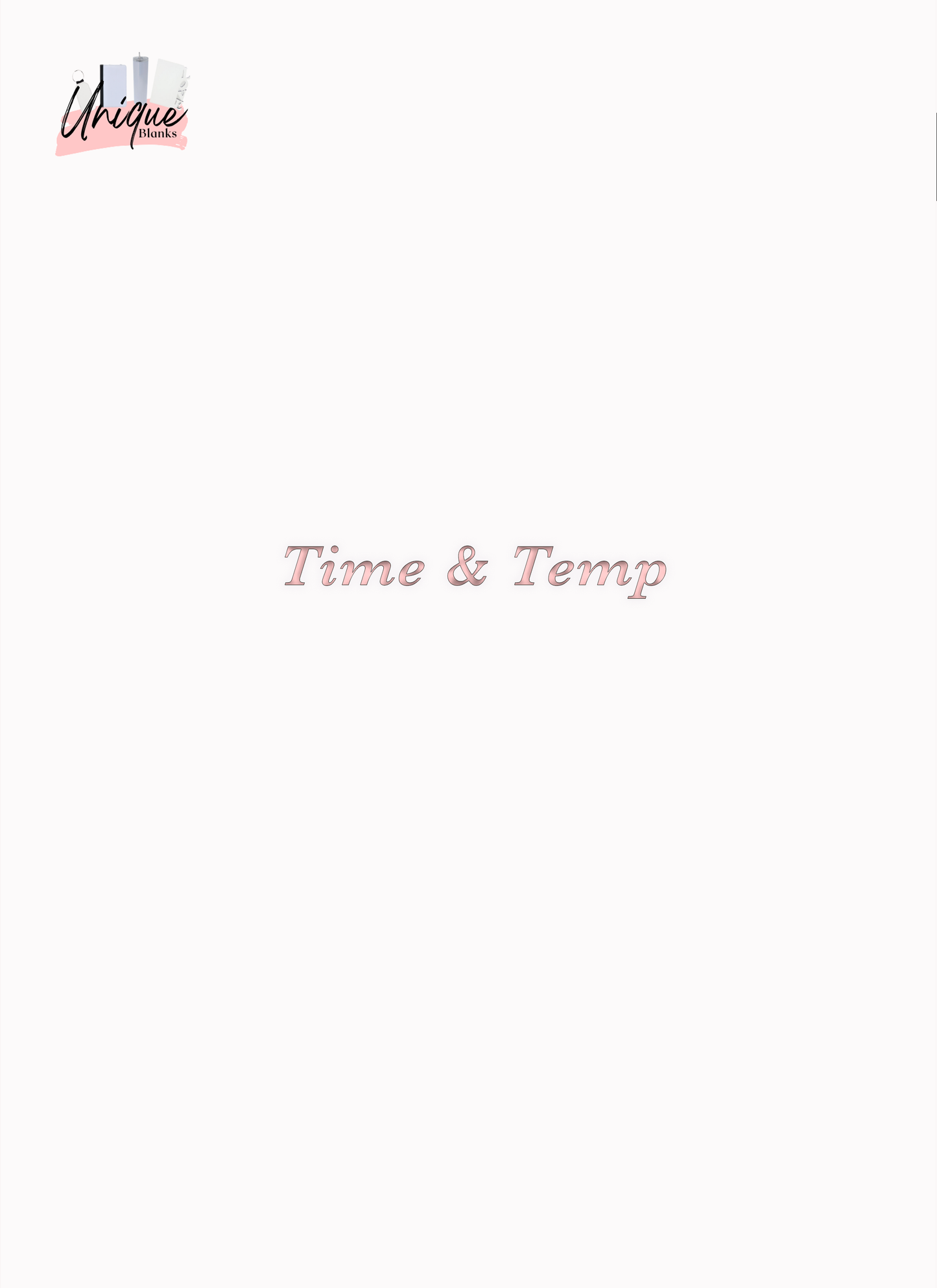 Time & Temp Chart